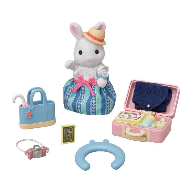 La maman lapin neige et sa valise de weekend - Sylvanian Families - 56