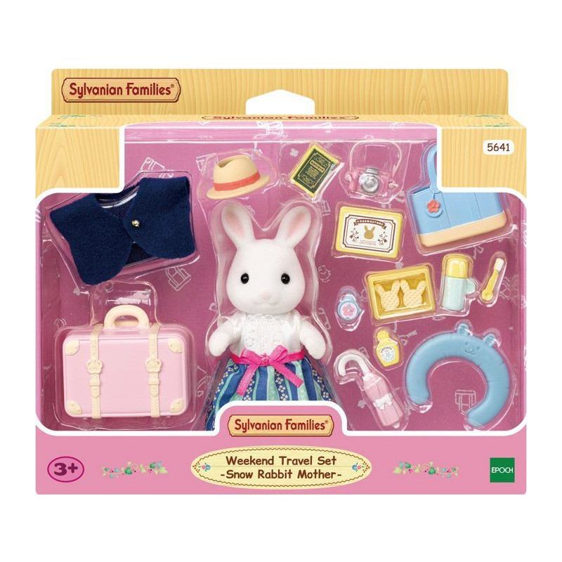 La maman lapin neige et sa valise de weekend - Sylvanian Families - 56