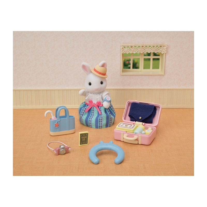 La maman lapin neige et sa valise de weekend - Sylvanian Families - 56