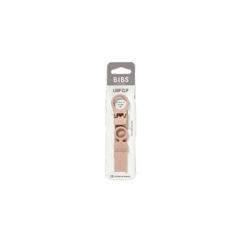 Attache sucette - BIBS - Clip Loop - Blush
