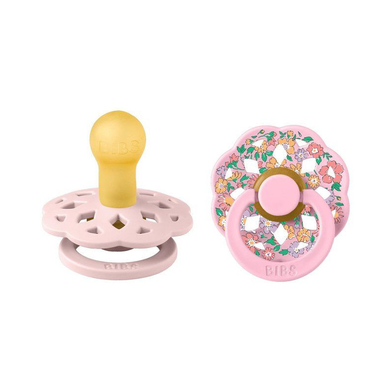 Sucette bébé - BIBS x Liberty - Boheme - Ronde - T1 - Caoutchouc nat