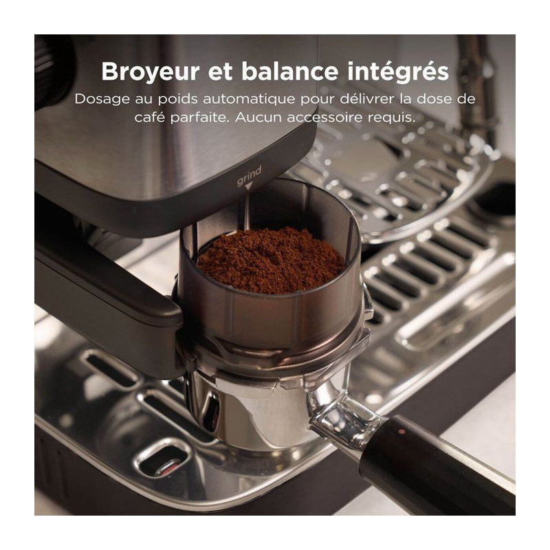 Machine a café compacte 2 en 1 NINJA Luxe - ES301EU - BaristaAssist,