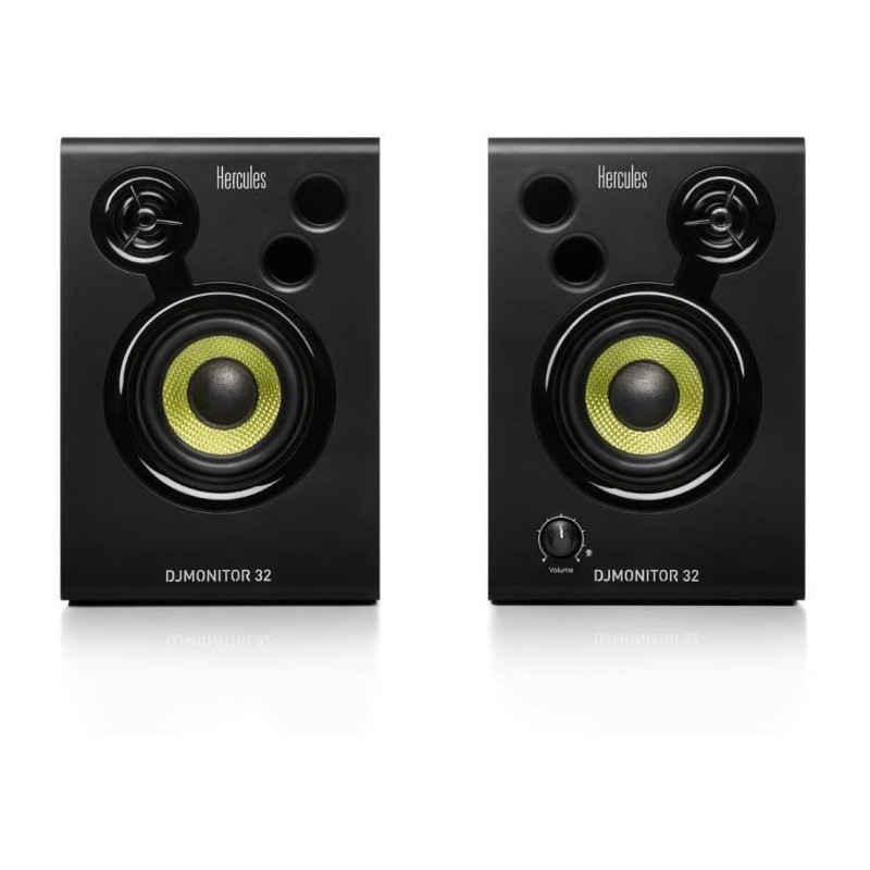 HERCULES DJMONITOR 32 - Enceintes de monitoring actives - 2 x 15W RMS