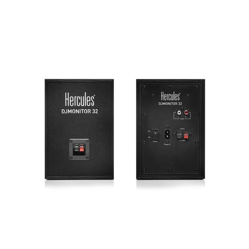 HERCULES DJMONITOR 32 - Enceintes de monitoring actives - 2 x 15W RMS