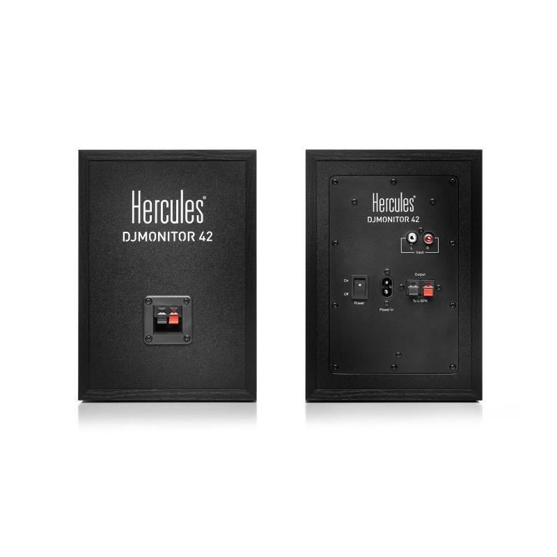 HERCULES DJMONITOR 42 - Enceintes de monitoring actives - 2 x 20W RMS