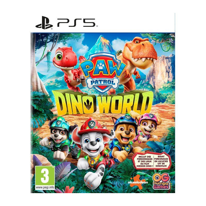 PAW Patrol La Pat’Patrouille Mission Dino - JEU PS5