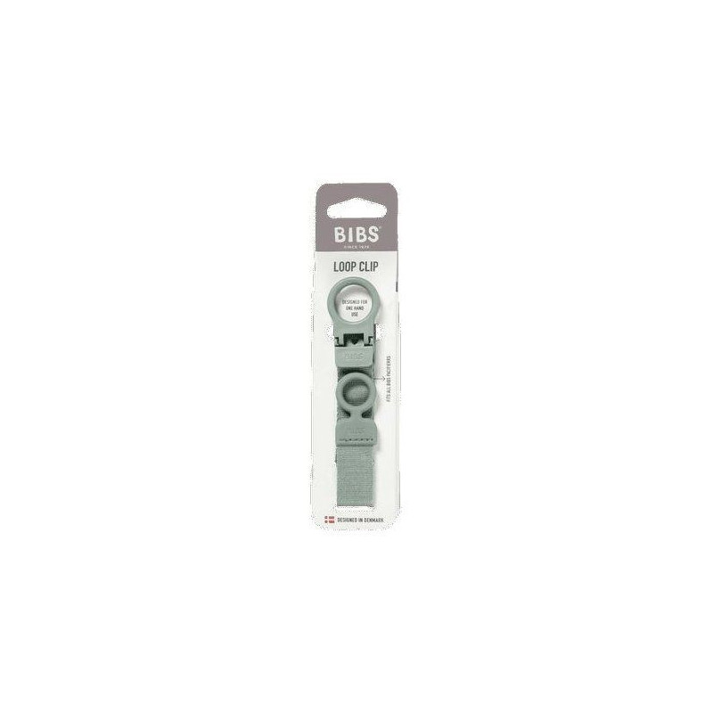 Attache sucette - BIBS - Clip Loop - Sage