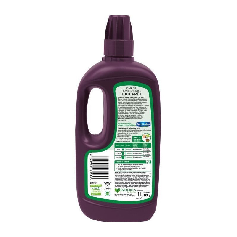 FERTILIGENE Green Plant Fertilizer - 1 L