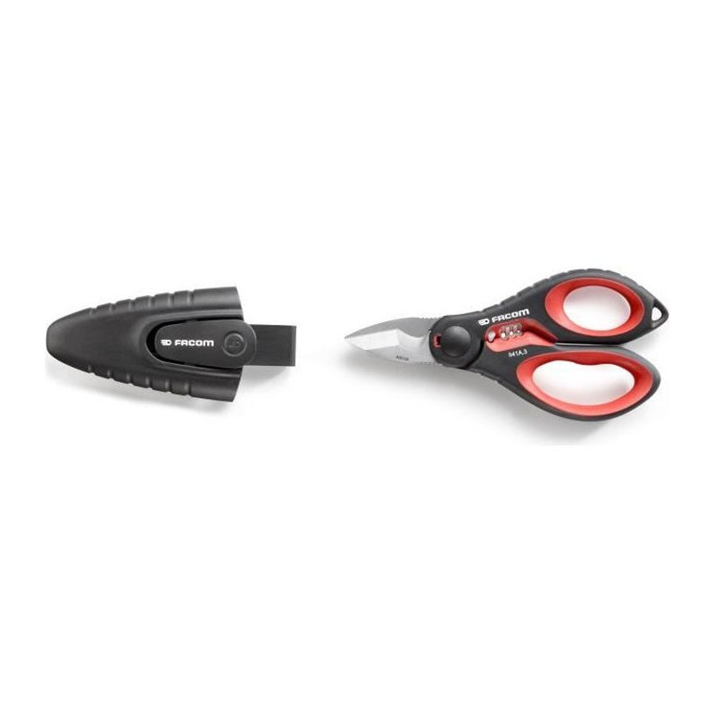 Electrician scissors FACOM - 841A.3PB - Powerful and precise cut