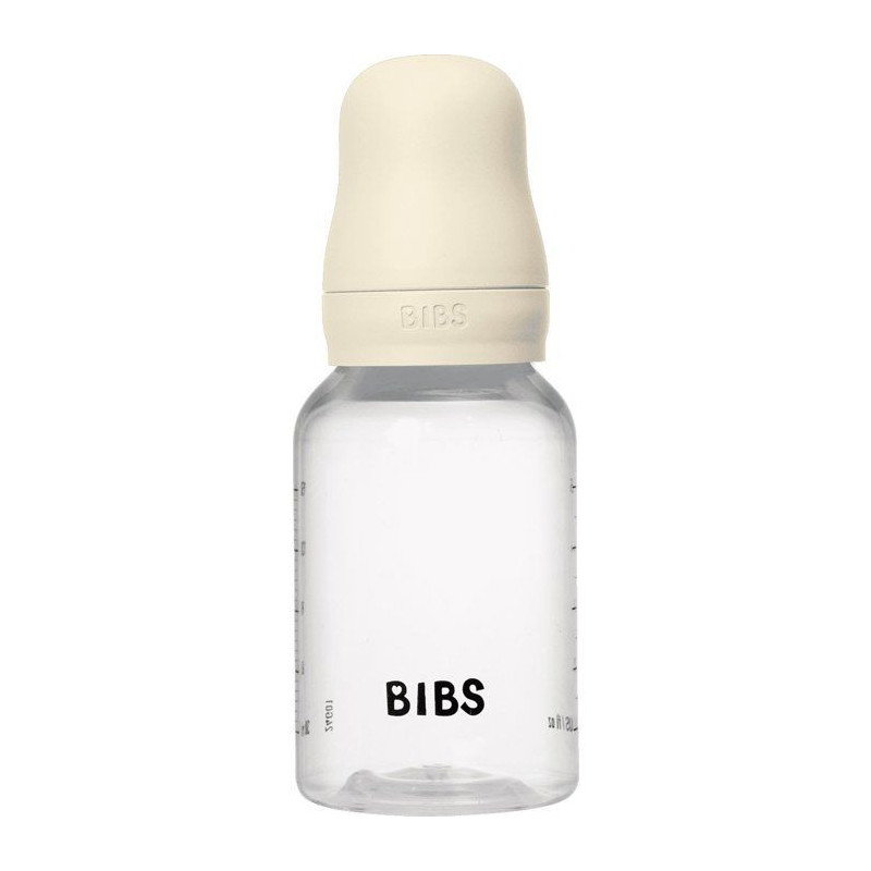 Biberon bébé - BIBS - Embout rond - Silicone - 150 ml - Débit moyen