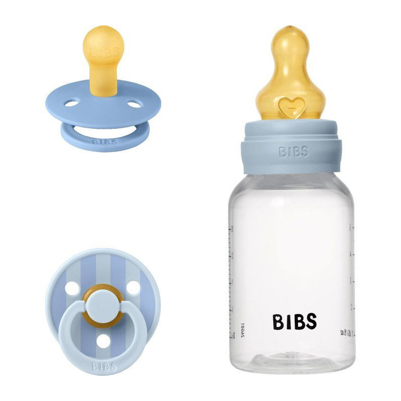 Coffret cadeau bébé - BIBS Baby Sprinkle - Embout rond - T1 - Baby B
