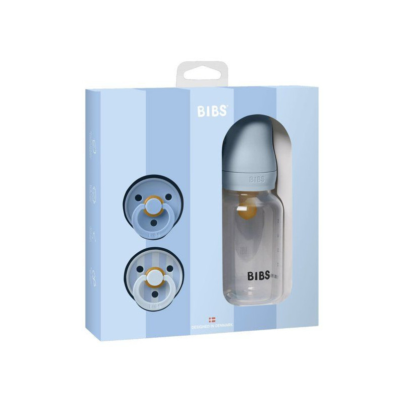 Coffret cadeau bébé - BIBS Baby Sprinkle - Embout rond - T1 - Baby B