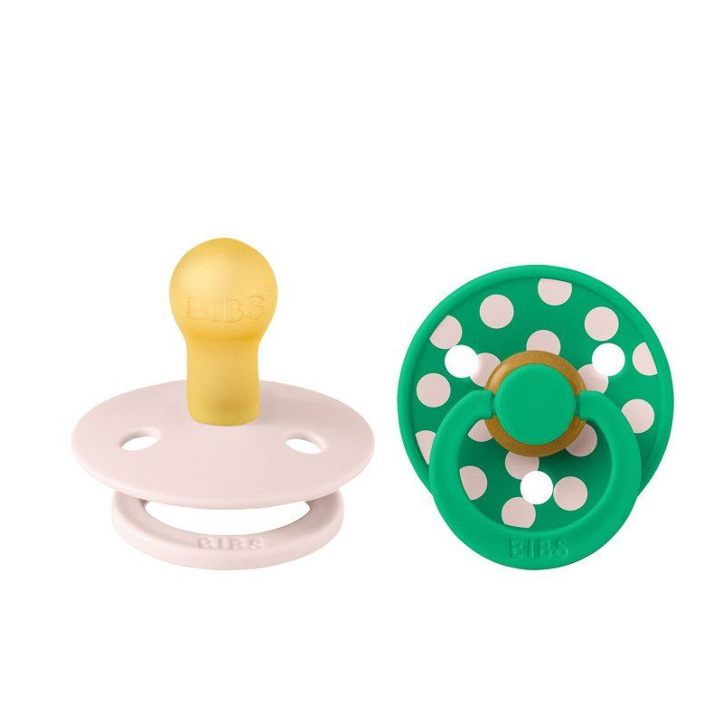 Sucette bébé - BIBS Studio Colour - Ronde - T1 - Caoutchouc naturel