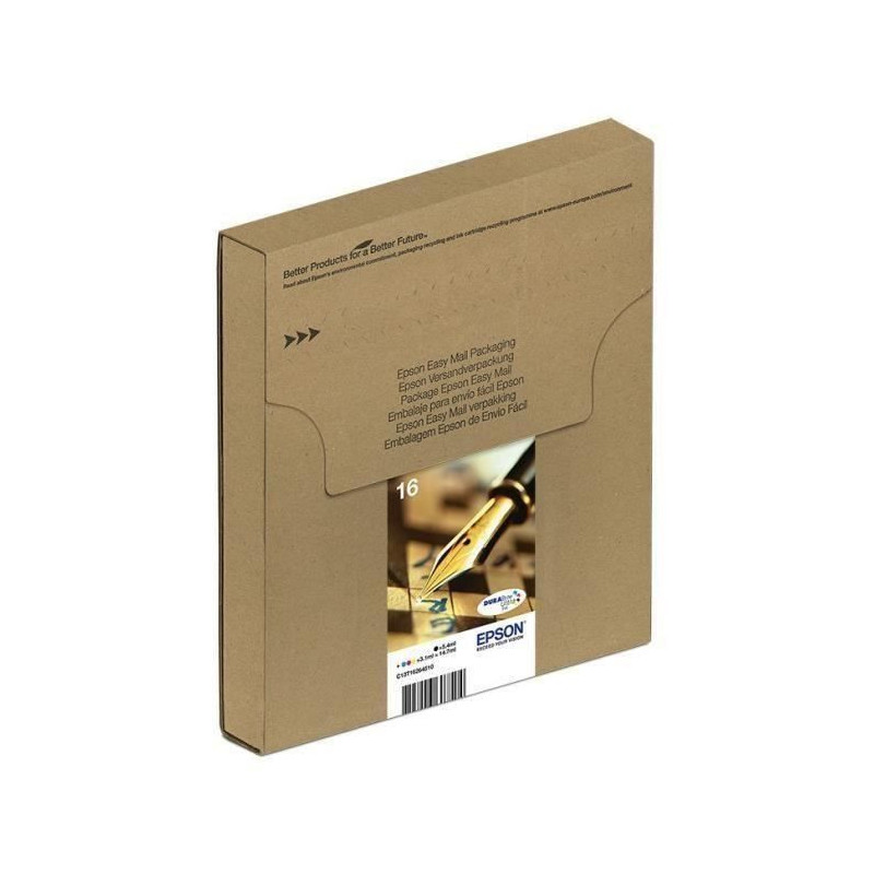 EPSON EasyMail Multiplack T1626 - Stylo plume - Noir, jaune, cyan, mag