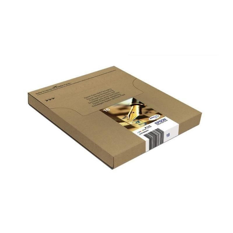 EPSON EasyMail Multiplack T1626 - Stylo plume - Noir, jaune, cyan, mag