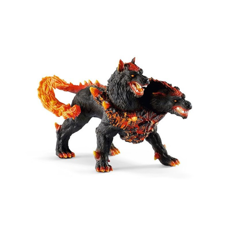 Figurine Cerbere de lave, Enfant, 7 ans et plus, SCHLEICH 42451 Eldrad