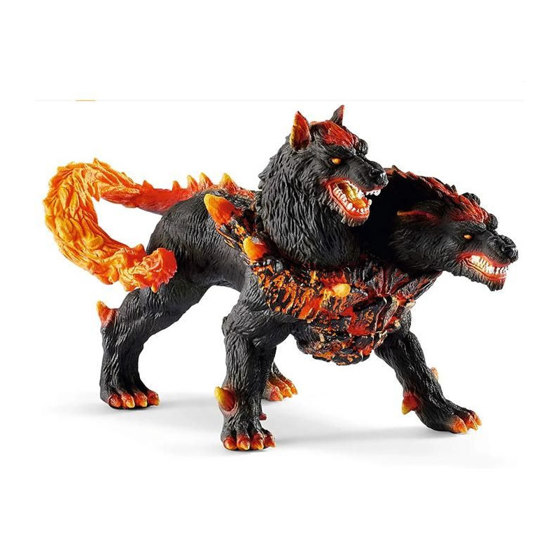 Figurine Cerbere de lave, Enfant, 7 ans et plus, SCHLEICH 42451 Eldrad