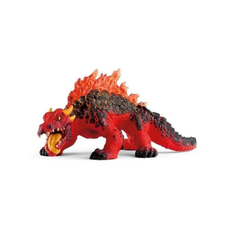 Figurine Lézard de Lave, Monstre de lave mythique et féroce, Hauteme