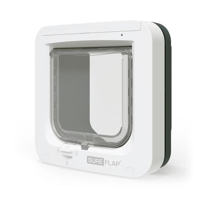 SUREFLAP Chatiere a Puce électronique (blanc/gris)