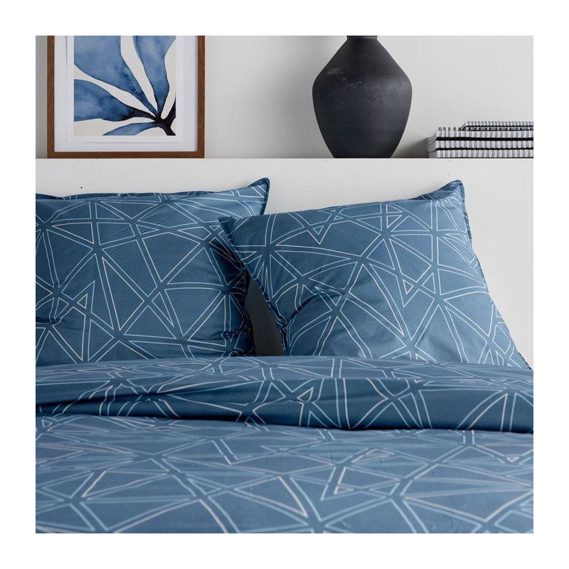 Parure de Lit - 240 x 220 cm - Coton Imprimé Graphique - TODAY SUNSHI