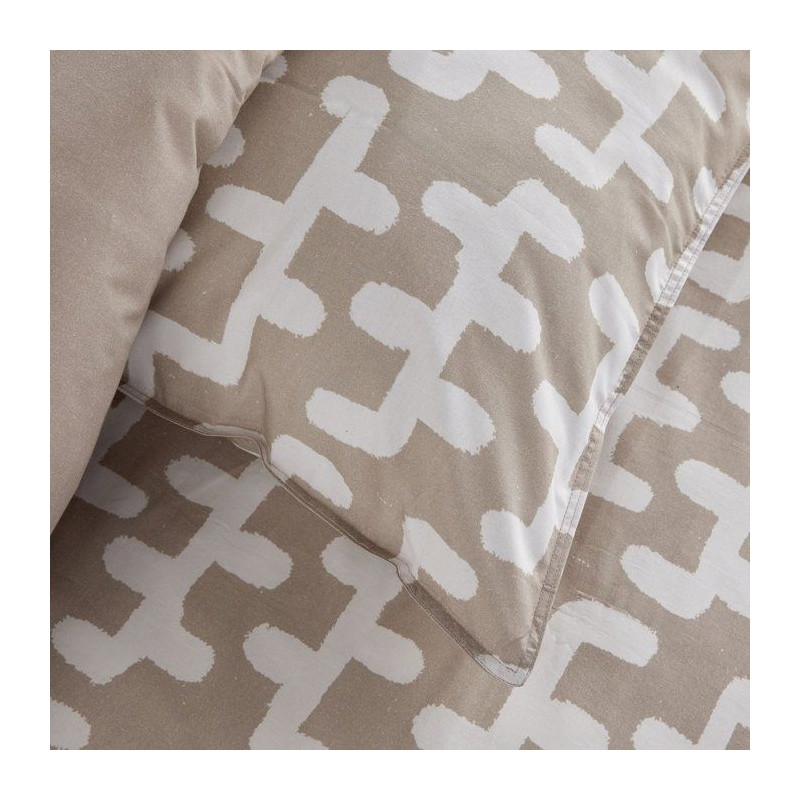 Parure de Lit - 240 x 220 cm - Coton Imprimé Graphique - TODAY SUNSHI
