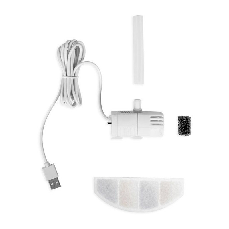 Fontaine a eau pour animaux - LIVOO - PET108 - Capacité 2,5 L - Pompe