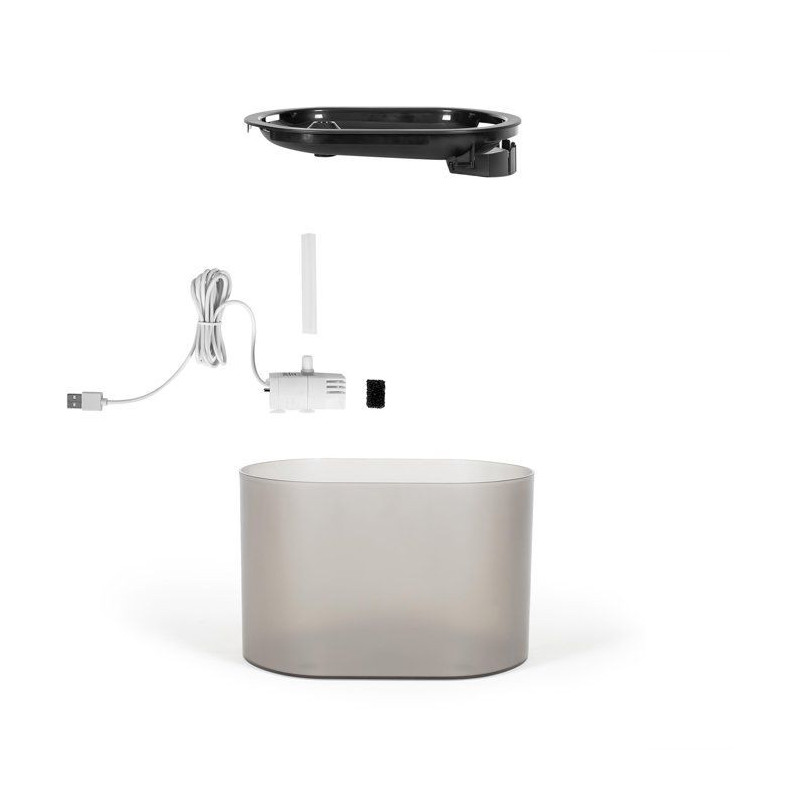 Fontaine a eau pour animaux - LIVOO - PET108 - Capacité 2,5 L - Pompe