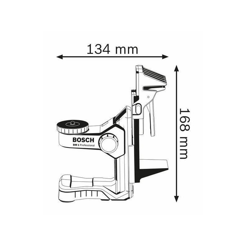 Bosch Professional BM1 Leveling Accessory, Universal Solution for All