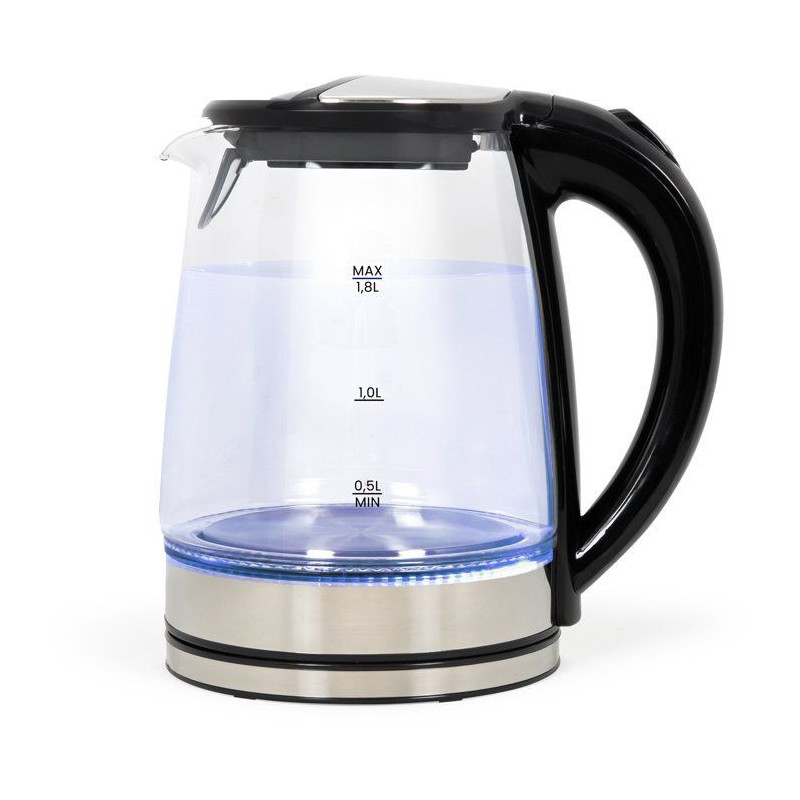 Bouilloire en verre - ONLI - ON1015N - 1,8 L - 1500 W - Filtre antical