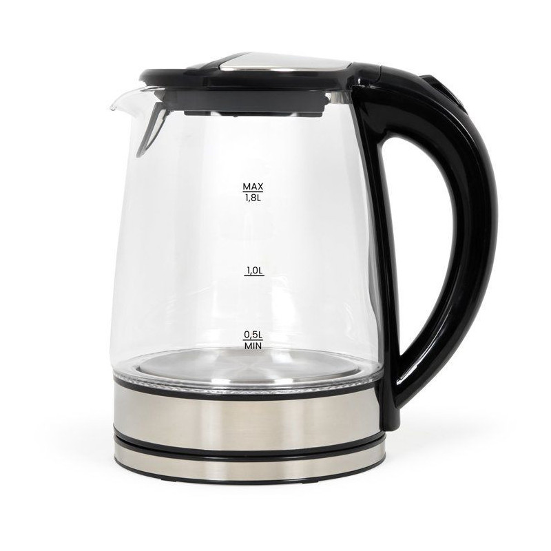 Bouilloire en verre - ONLI - ON1015N - 1,8 L - 1500 W - Filtre antical
