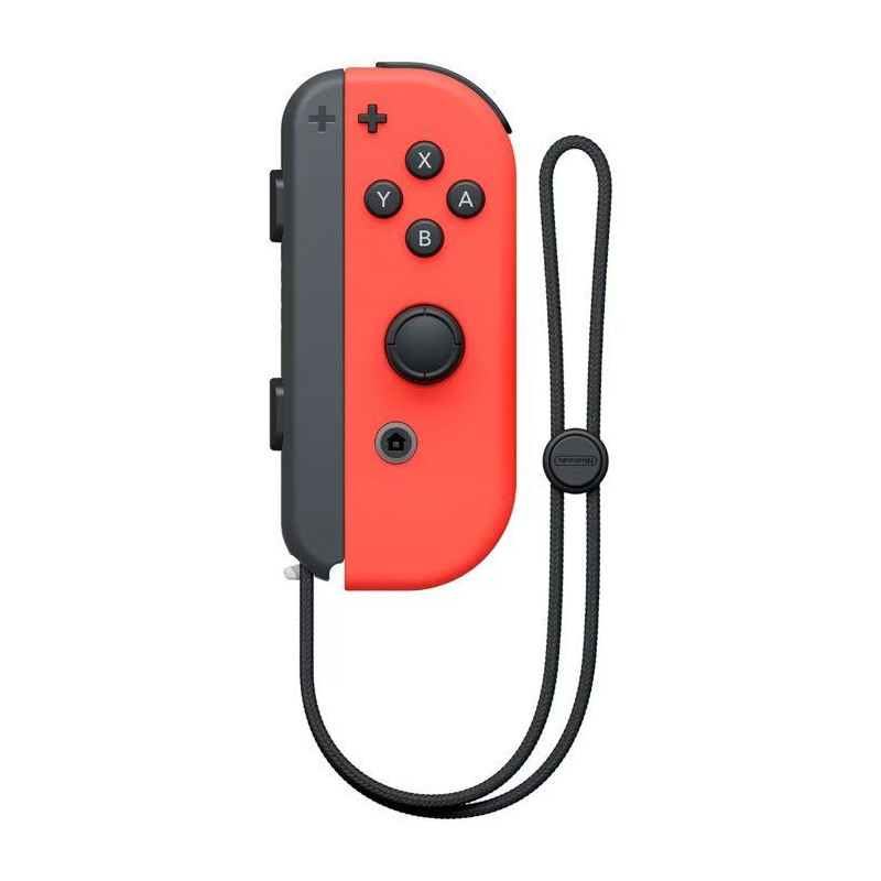 Manette Joy-Con droite Rouge Néon pour Nintendo Switch (Batterie remp