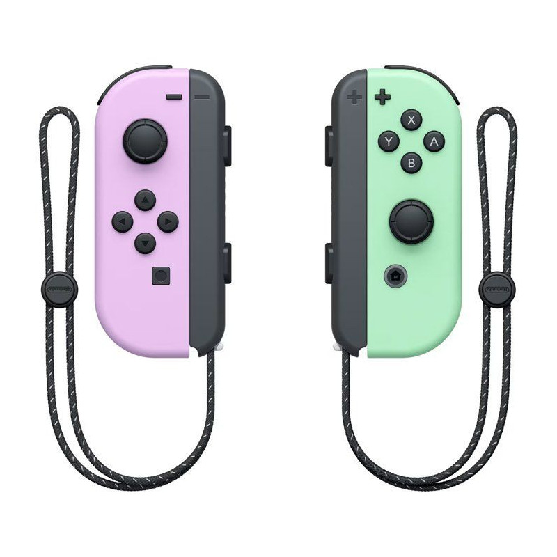 Paire de manettes Joy-Con Violet Pastel & Vert Pastel pour Nintendo Sw