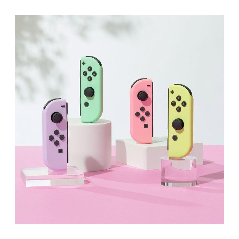 Paire de manettes Joy-Con Violet Pastel & Vert Pastel pour Nintendo Sw