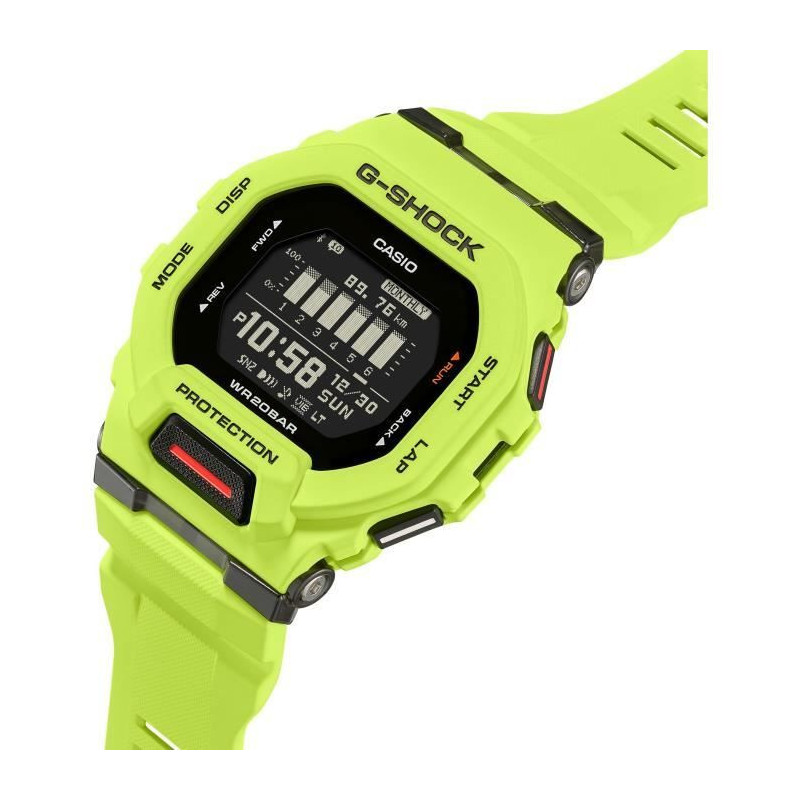 Montre - CASIO - G-Shock Sport - GBD-200-9ER - Jaune fluo