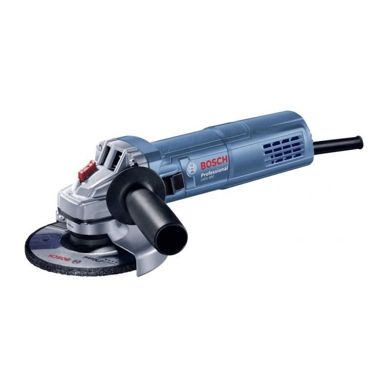 BOSCH PROFESIONNAL 800W angle grinder - 125 mm + 2 diamond discs + box
