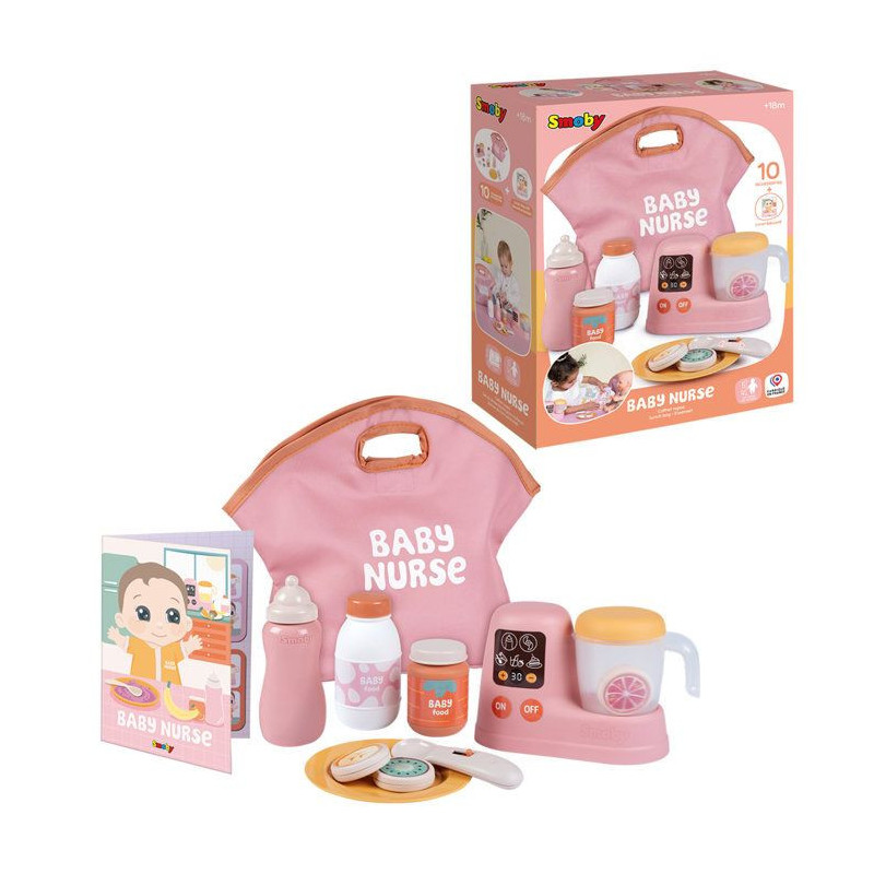 Smoby - Coffret Repas - Baby Nurse - Des 18mois