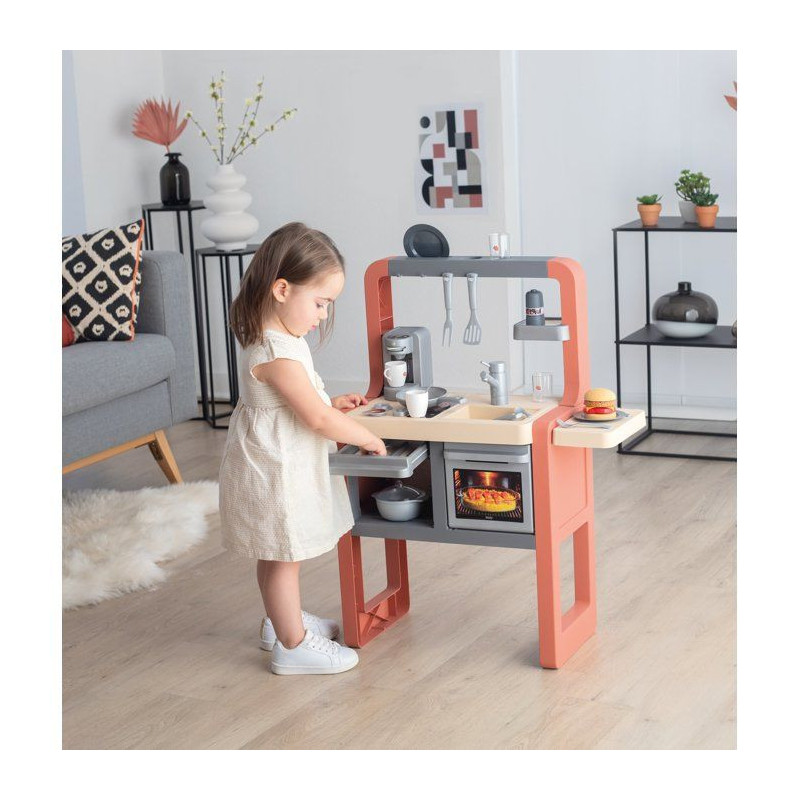 Cuisine pour enfant - Smoby - Modele Safran - Des 3 ans - Accessoires