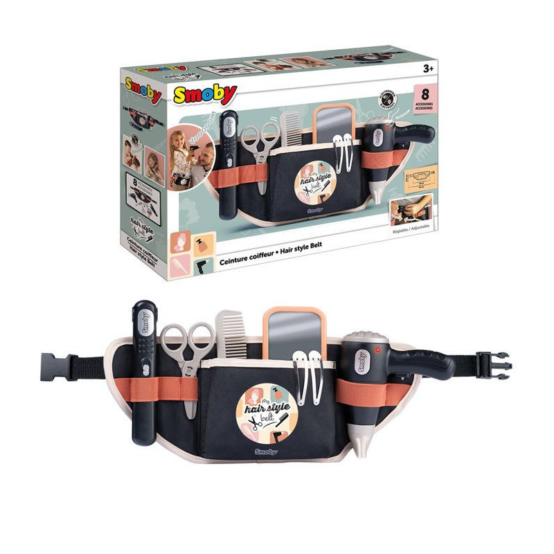 Smoby - My Hair Style Ceinture Coiffure - Des 3 ans - Fabriqué en Fra