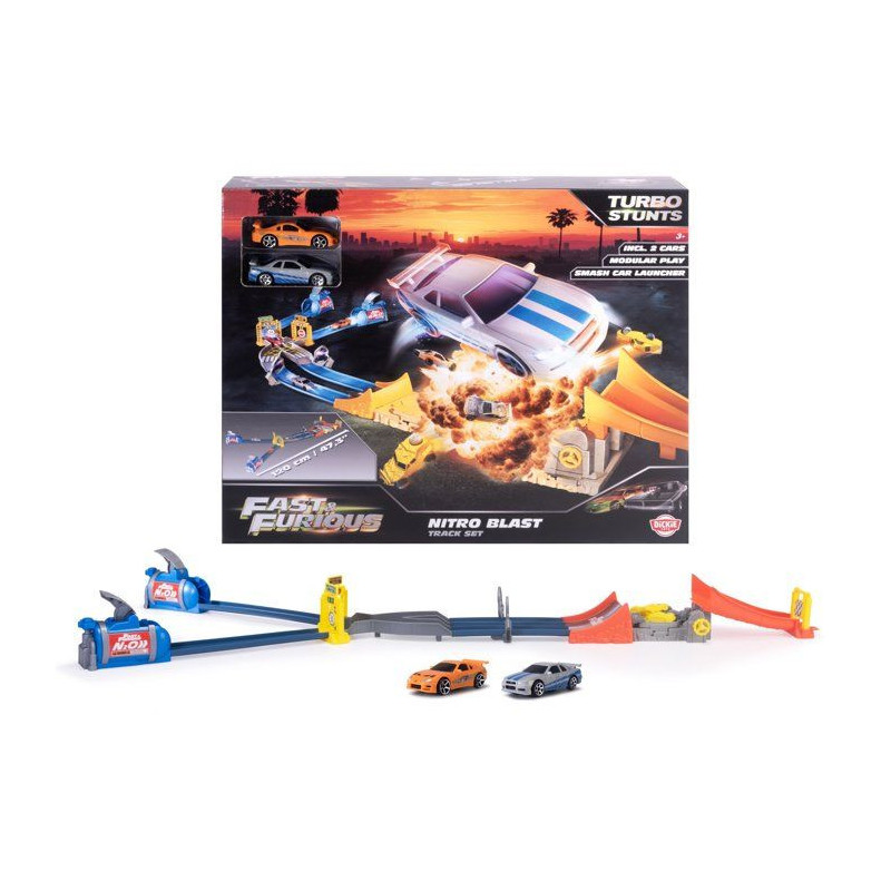 Dickie - Fast&Furious - Piste Nitro - Des 3 ans