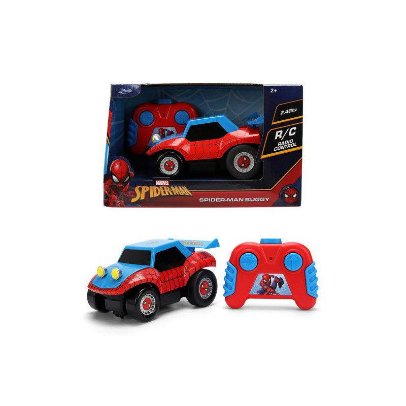 Jada - Figurine - Marvel Radiocommandé - Spiderman Buggy 1/32- Des 2