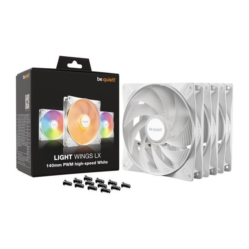 BE QUIET! - Light Wings LX - Ventilateur Boîtier - BL131 - 140 mm - P