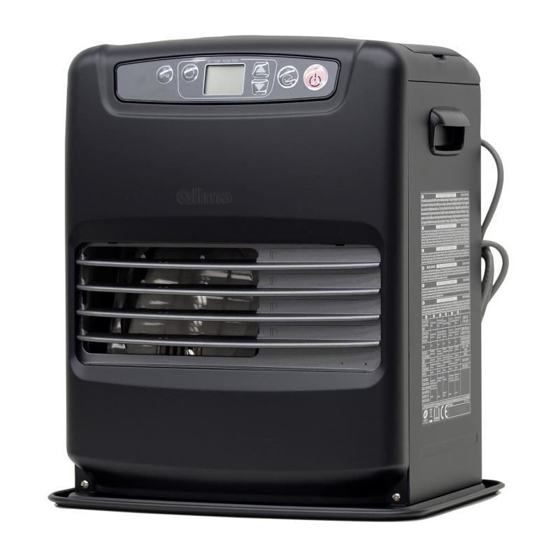 Poele a pétrole électronique - QLIMA - 2500 W - Réservoir de 5 L -
