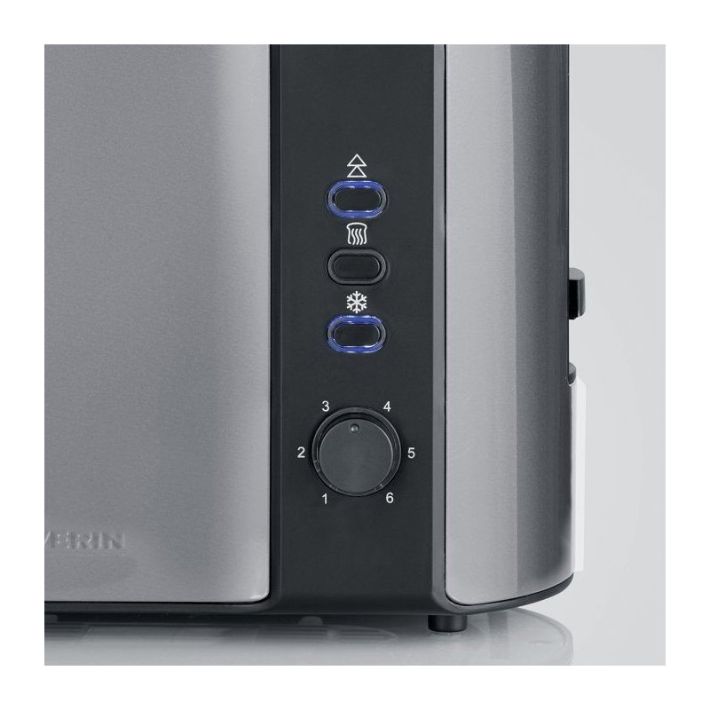 Grille-pain compact 2 fentes - SEVERIN - AT 9573 - Toaster compact - R