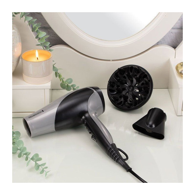 Sèche-cheveux - REMINGTON - D3190S - diffuseur - 2200 W