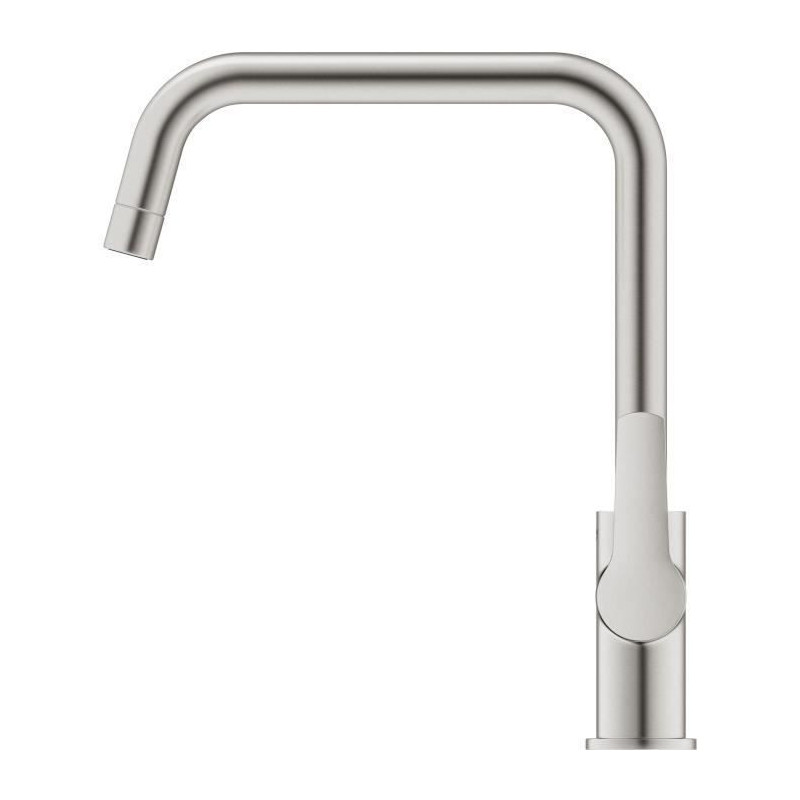 Mitigeur monocommande Evier - GROHE - Supersteel - Pivotant - Hauteur