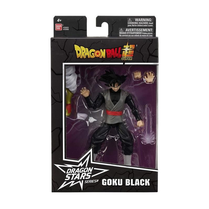 Figurine Dragon Ball 17cm - BANDAI - Goku Black+ Broly Part. 6 - Colle