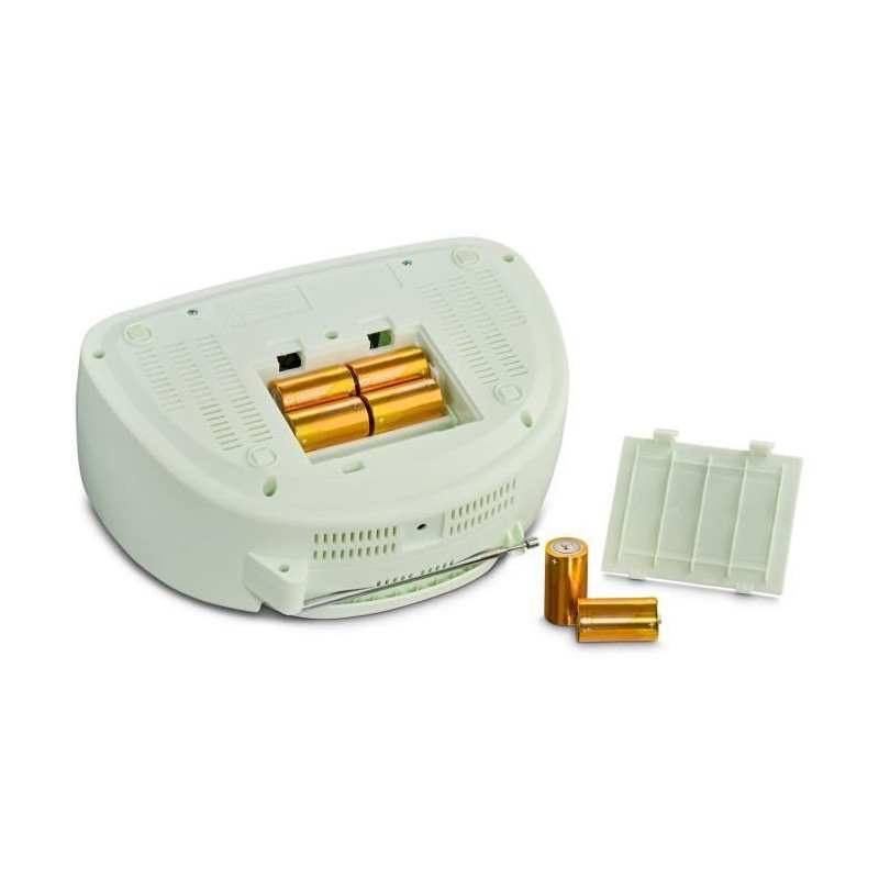 Radio CD K7 - MEDION - FM - 2x3W RMS - Vert