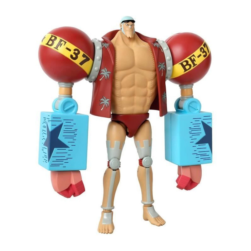 Figurine Anime Heroes - Bandai - One Piece - Franky - 17 cm