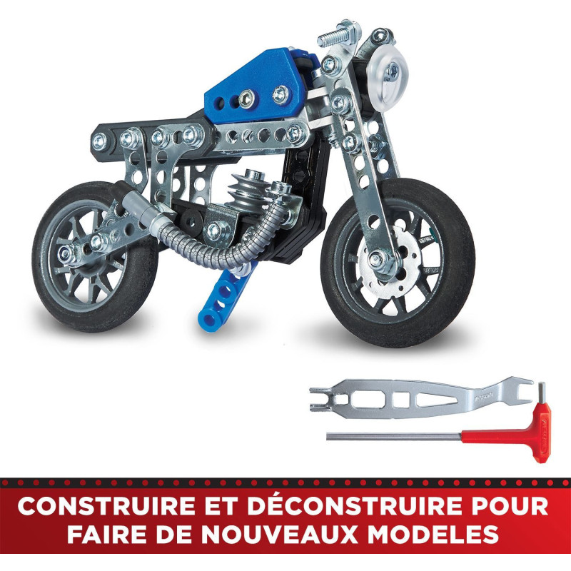 Moto - BANDAI - Meccano - APM20103 - 5 Modèles