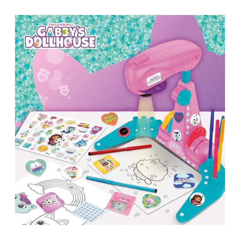 Projecteur de dessins - LISCIANIGIOCHI - Gabby et la maison magique -